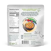 Vista 2 de Loma Linda - Paquetes completos de solución de comida a base de plantas (Pad Thai con fideos Konjac (10 onzas), paquete de 6)