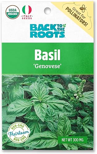 Miniatura 206 de Back to the Roots - Paquete de semillas 100% orgánicas de ají poblano de 0.005 onzas Ají 'Poblano' 140mg,Frijol 'cera dorada' 0.30 oz,Frijol