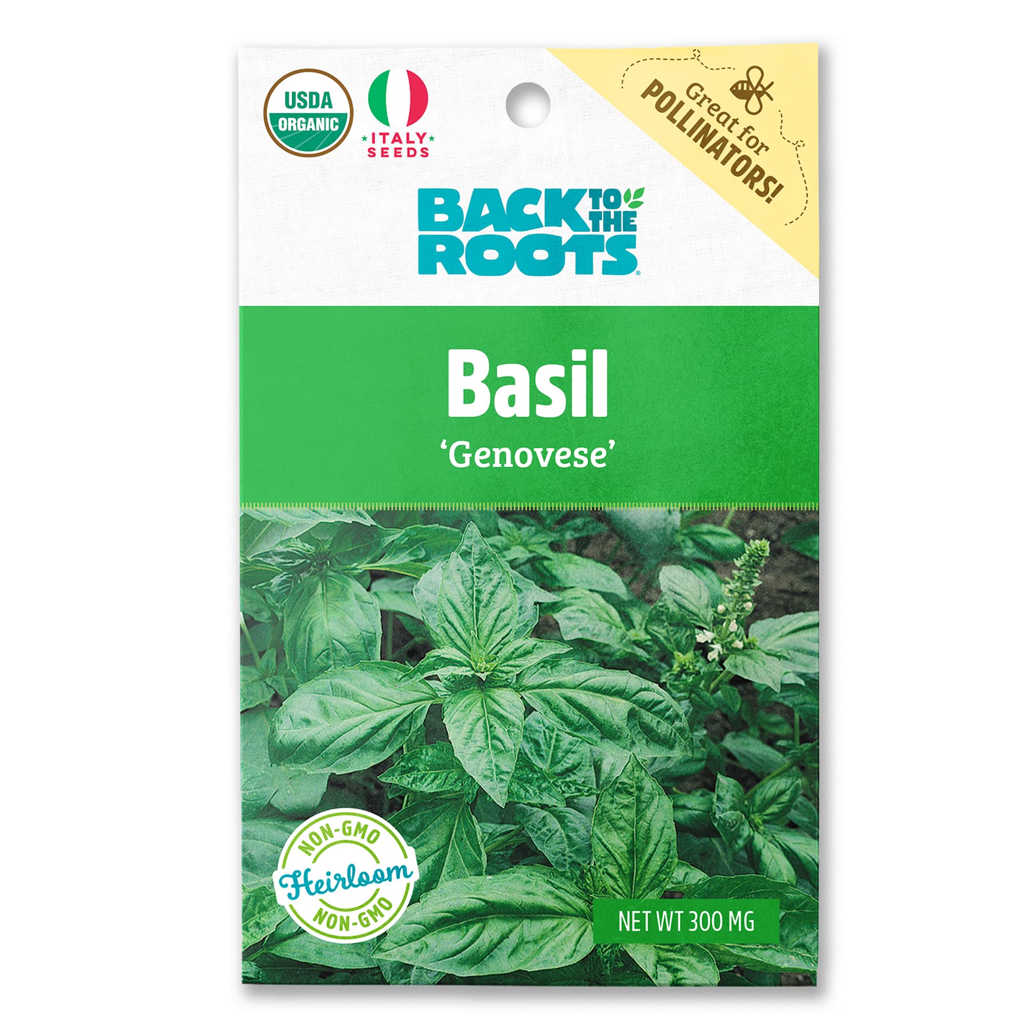 Seed Packet Basil Genovese