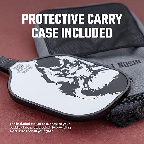 Miniatura 5 de Graphite Pickleball Paddles - Lightweight Pickleball Rackets  Honeycomb Composite Core Improves Pickle Ball Placement and Increases Power