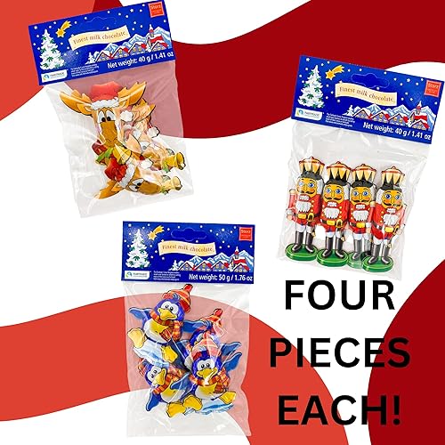 Miniatura 7 de Dulces de chocolate con leche en forma de elfo navideño, rellenos de calcetines, recuerdos de fiesta temática, rellenos de regalo y más, paquete de