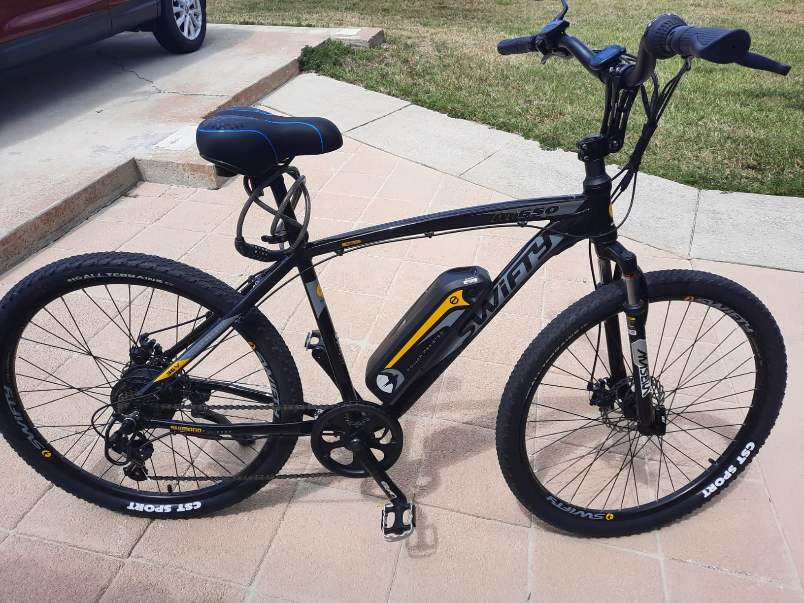 15/mo Finance SWIFTY AT650 Electric Bike from 36 Volt 250w Electric Bike for Adults All