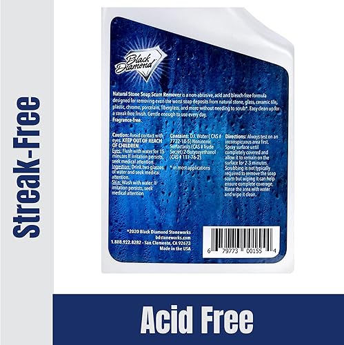 Miniatura 10 de Black Diamond Stoneworks Limpiador de encimera de granito certificado por USDA a base de biografías seguro para granito cuarzo mármol travertino