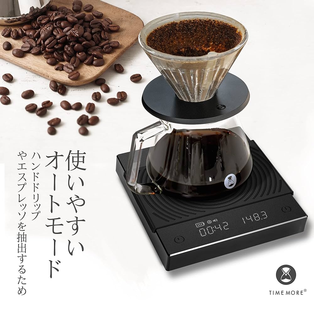 タイムモア ドリップスケール Black Mirror basic plus TIMEMORE タイムモア コーヒースケール BLACK MIRROR basic+