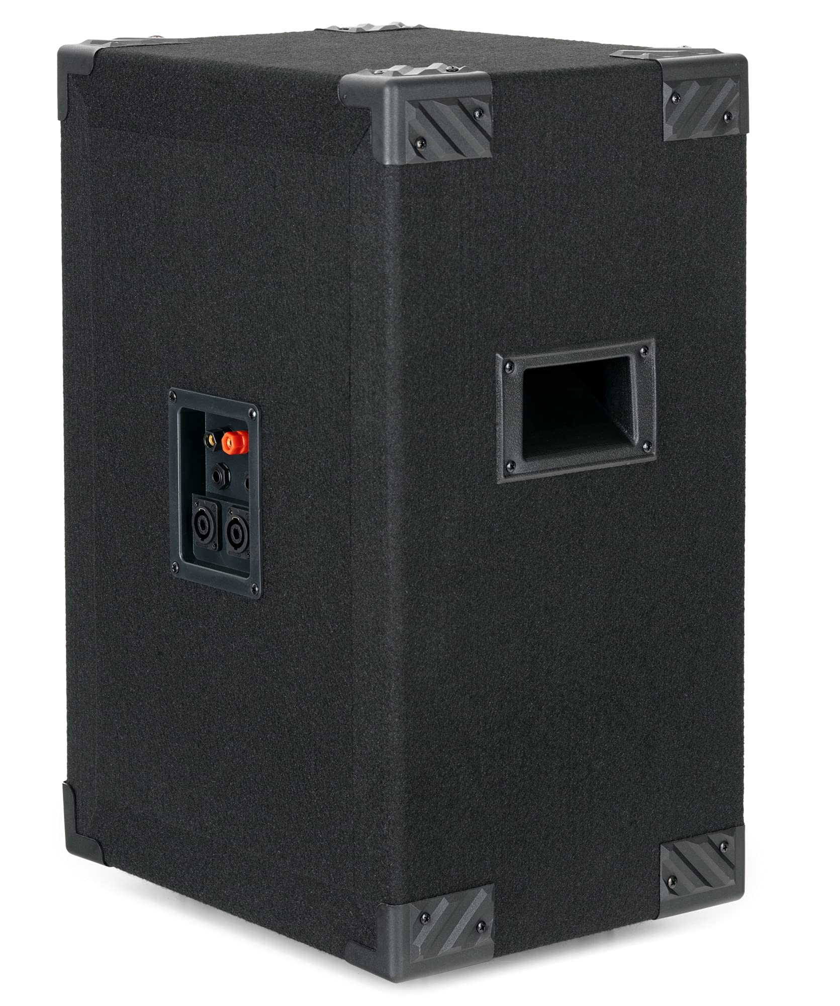 McGrey DJ Karaoke Komplettset PA Anlage Party-2000 (Lautsprecher, 2 x 600 Watt, Bluetooth-Endstufe, Verstärker, Lautsprecherkabel, Kopfhörer, Mikrofon, Klemme, Reduziergewinde, Etui, Mikrofonkabel)