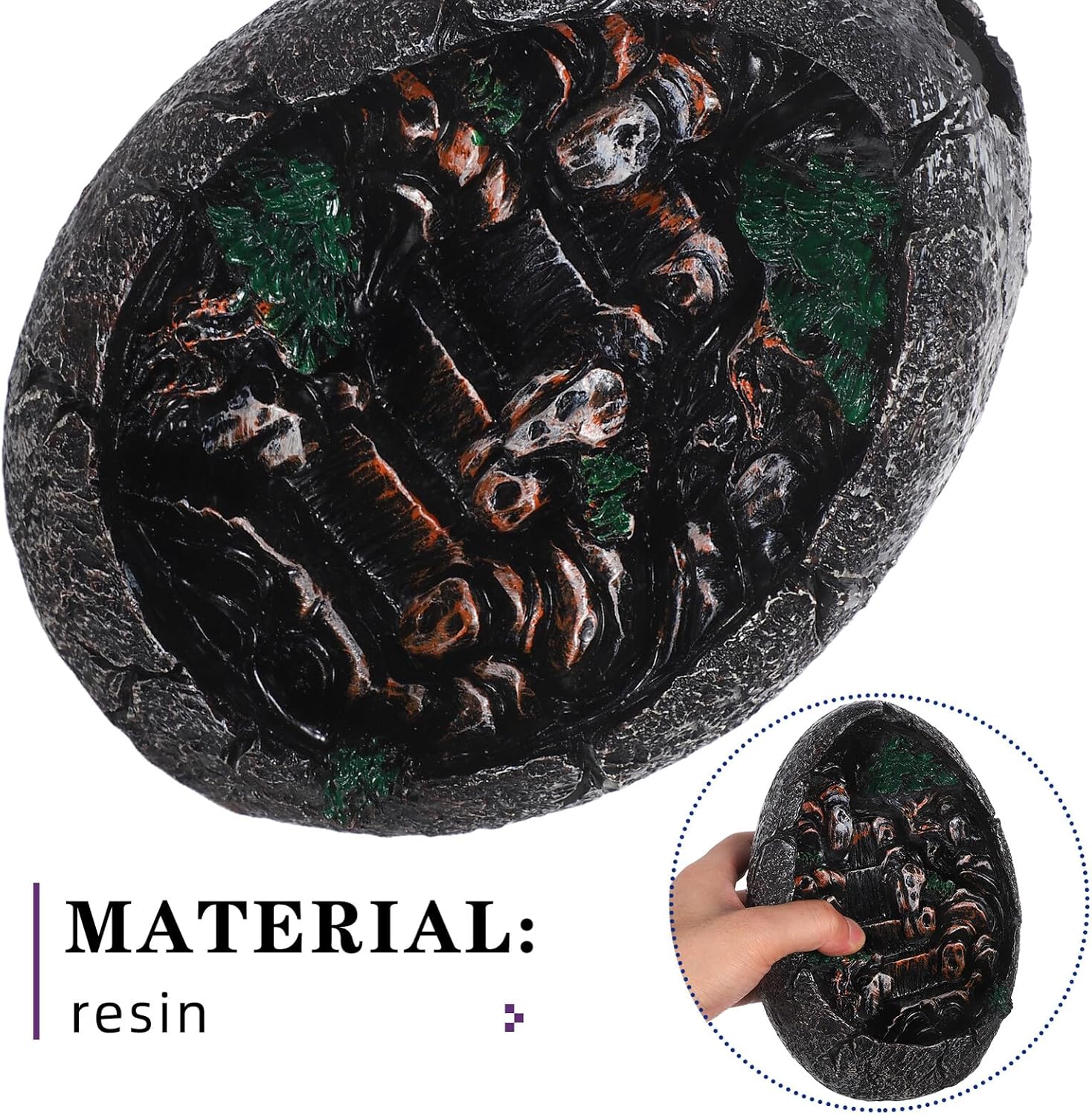 Healifty Mountain Backflow Incense Burner Set Resin Waterfall Cone Incense Holder 120 Backflow Cones Tweezers Mat for Aromatherapy Home and Office Decor