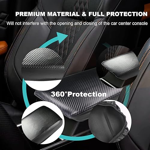 Vista 97 de YEE PIN Civic - Funda para reposabrazos Civic de 10ª generación, tapas para reposabrazos Civic Thenice para 10ª generación Civic 2018-2021, cubierta