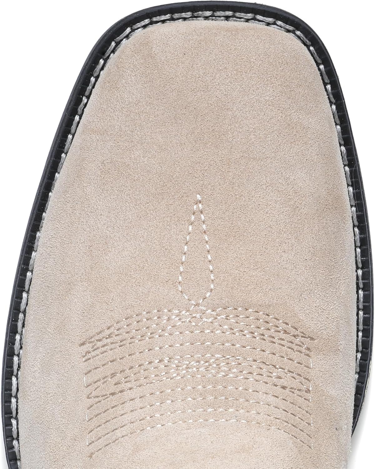 IUV Genuine Cowhide Suede Chelsea Boots For Men Western Boots Ankle Boot Casual Dress Slip On - Image 5