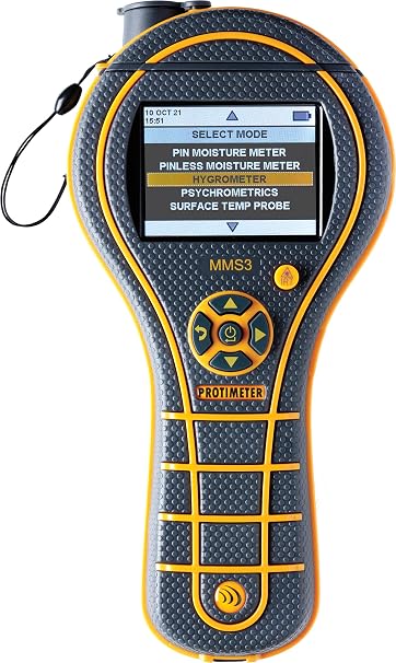 Protimeter BLD9800-FL MMS3 Flooring Kit Moisture Meter with Hard Case