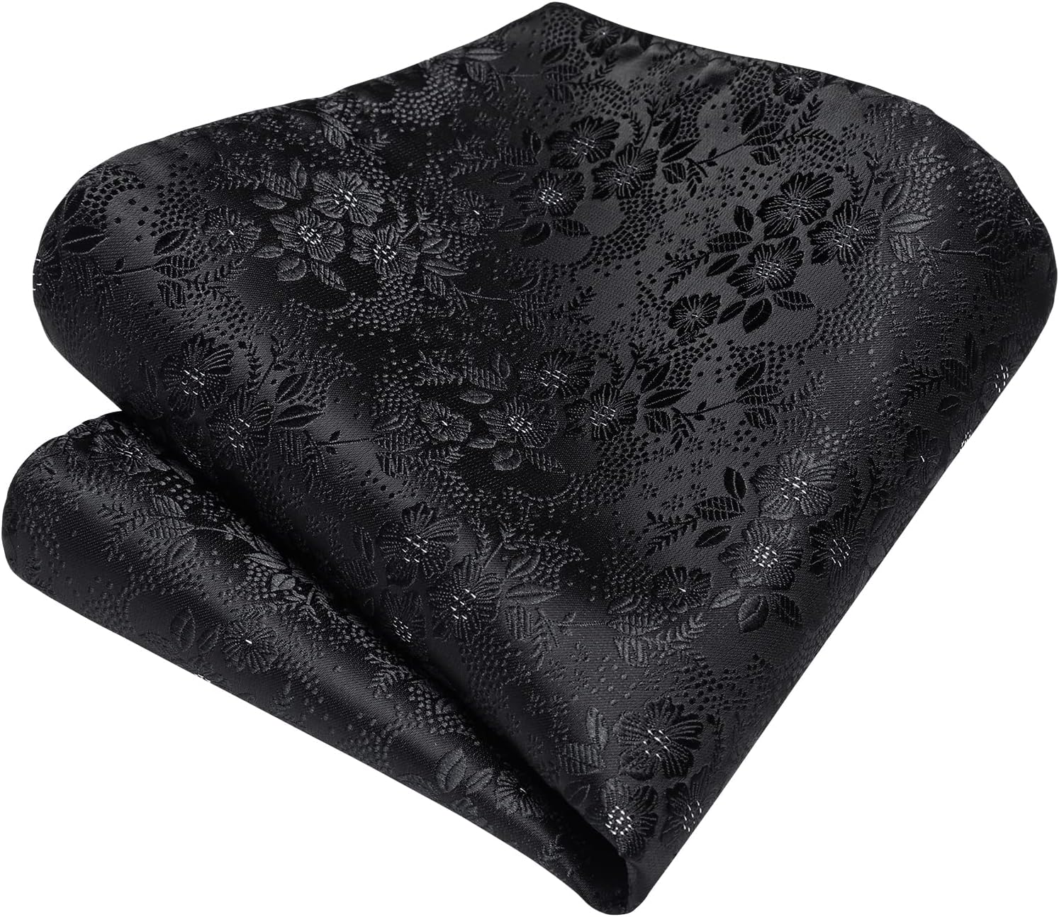 Enlision Ties for Men Floral Tie Handkerchief Cufflinks Set Formal Flower Classic Mens Necktie & Pocket Square Wedding - Image 5