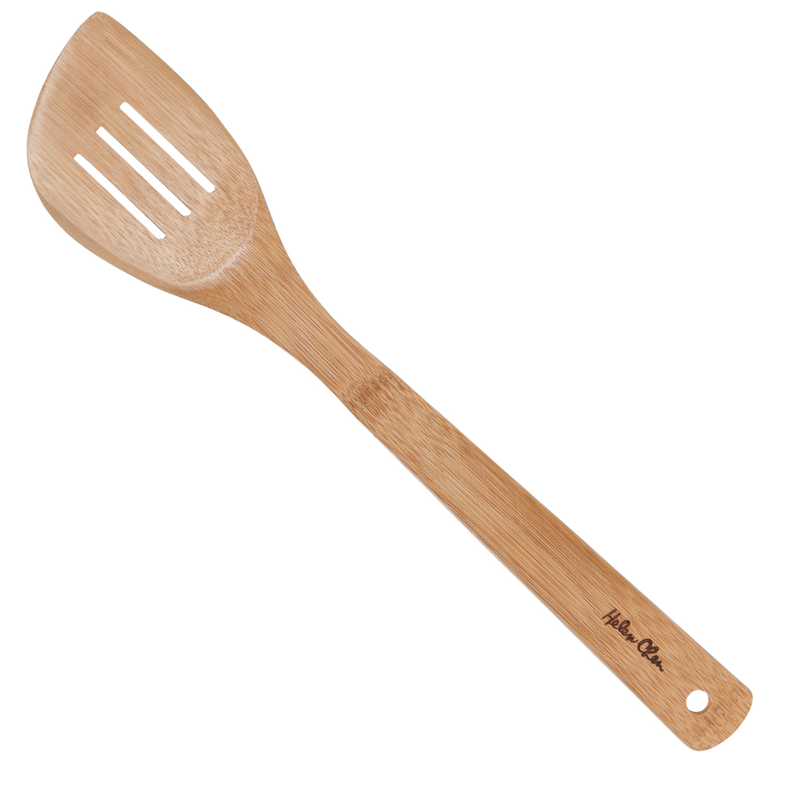 Helen's Asian Kitchen97057 Helen Chen's Asian Kitchen Slotted Bamboo Stir Fry Spatula, 13-inch, Natural