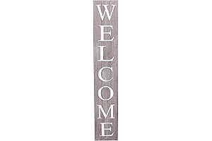 5 Feet Tall Rustic Wood Welcome Sign