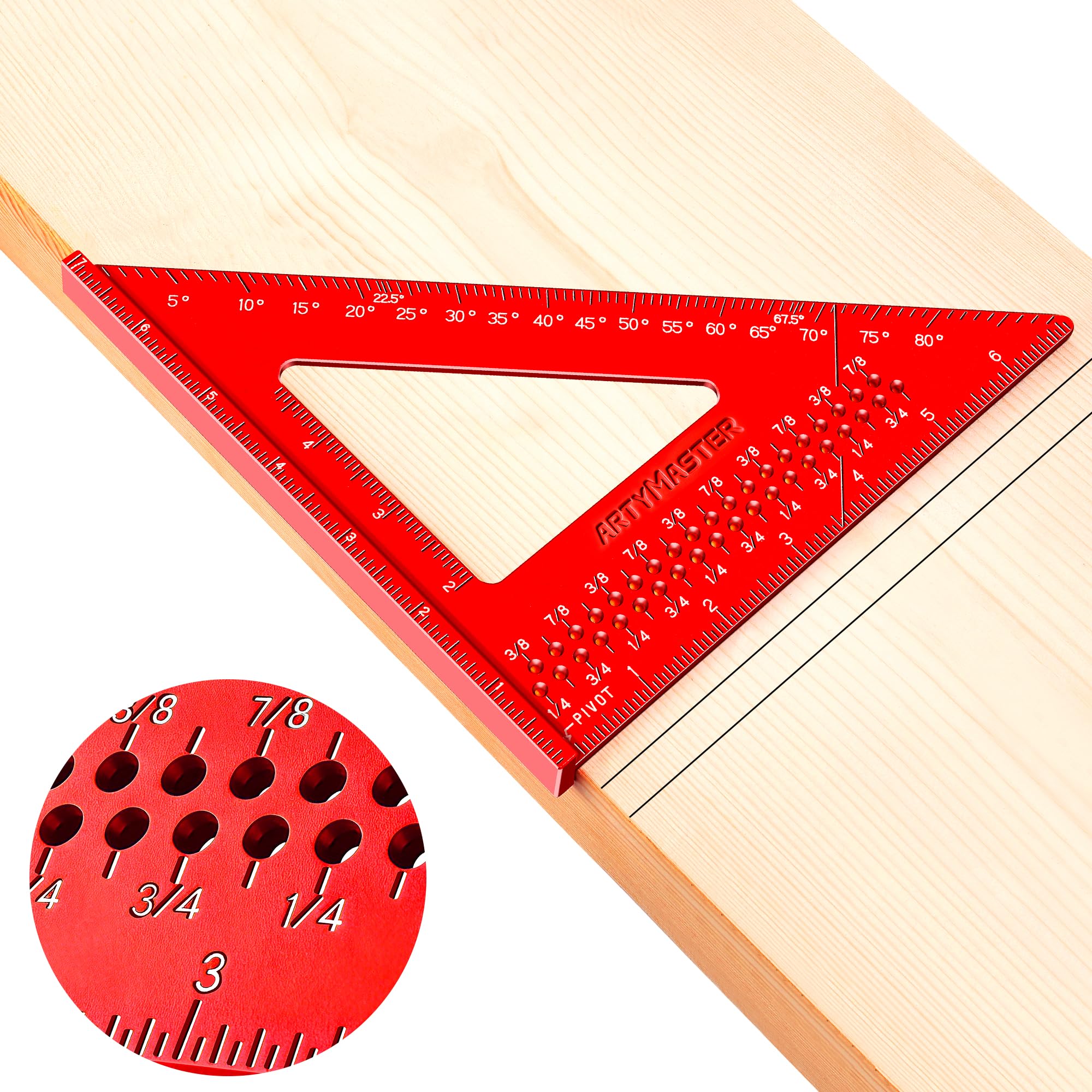 ARTYMASTER 7 inch Carpenter Square