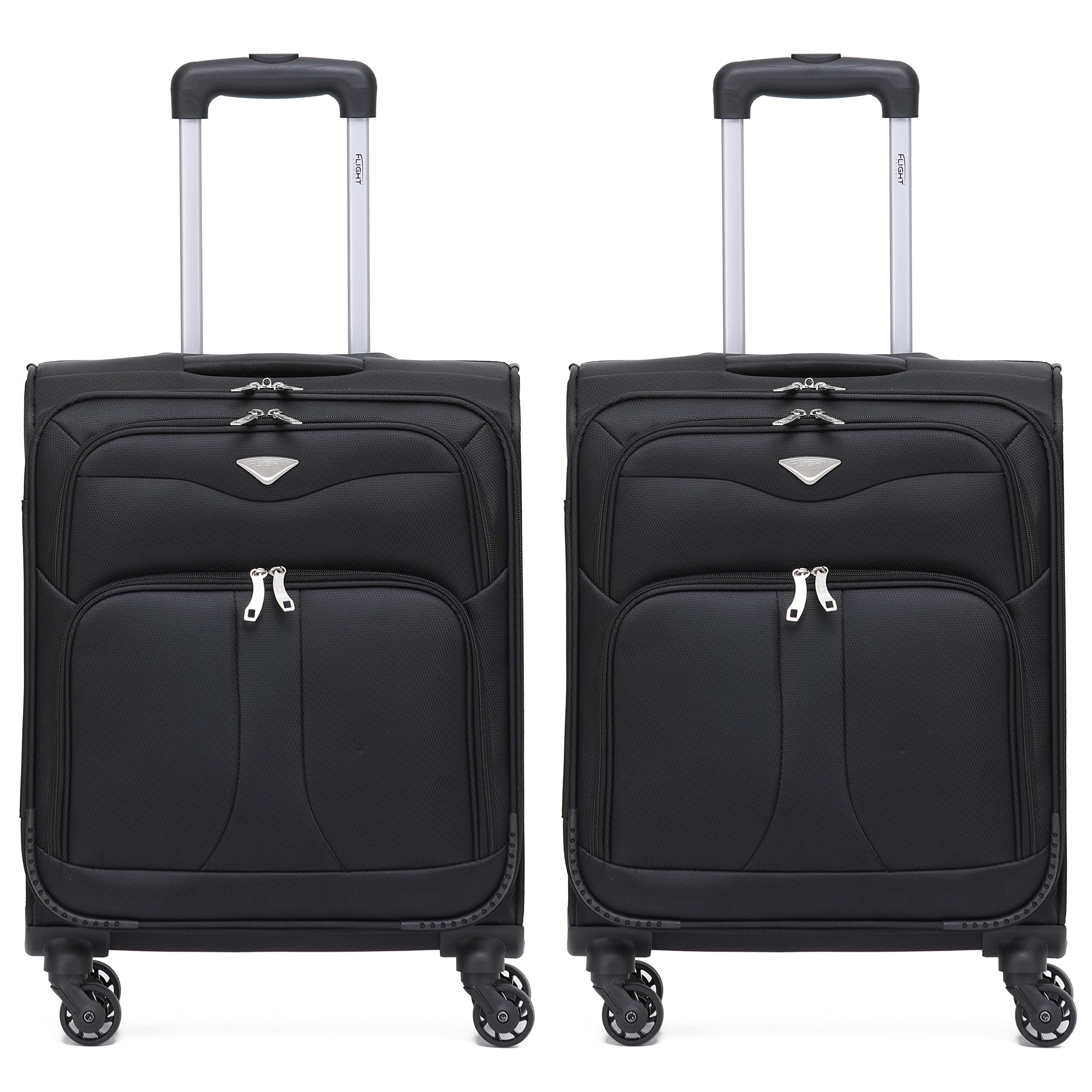 Flight Knight Lightweight 4 Wheel 800D Soft Case Suitcases Anti Crack Cabin & Hold Luggage Options Approved for Over 100 Airlines Including easyJet, BA & Many More! — view 10