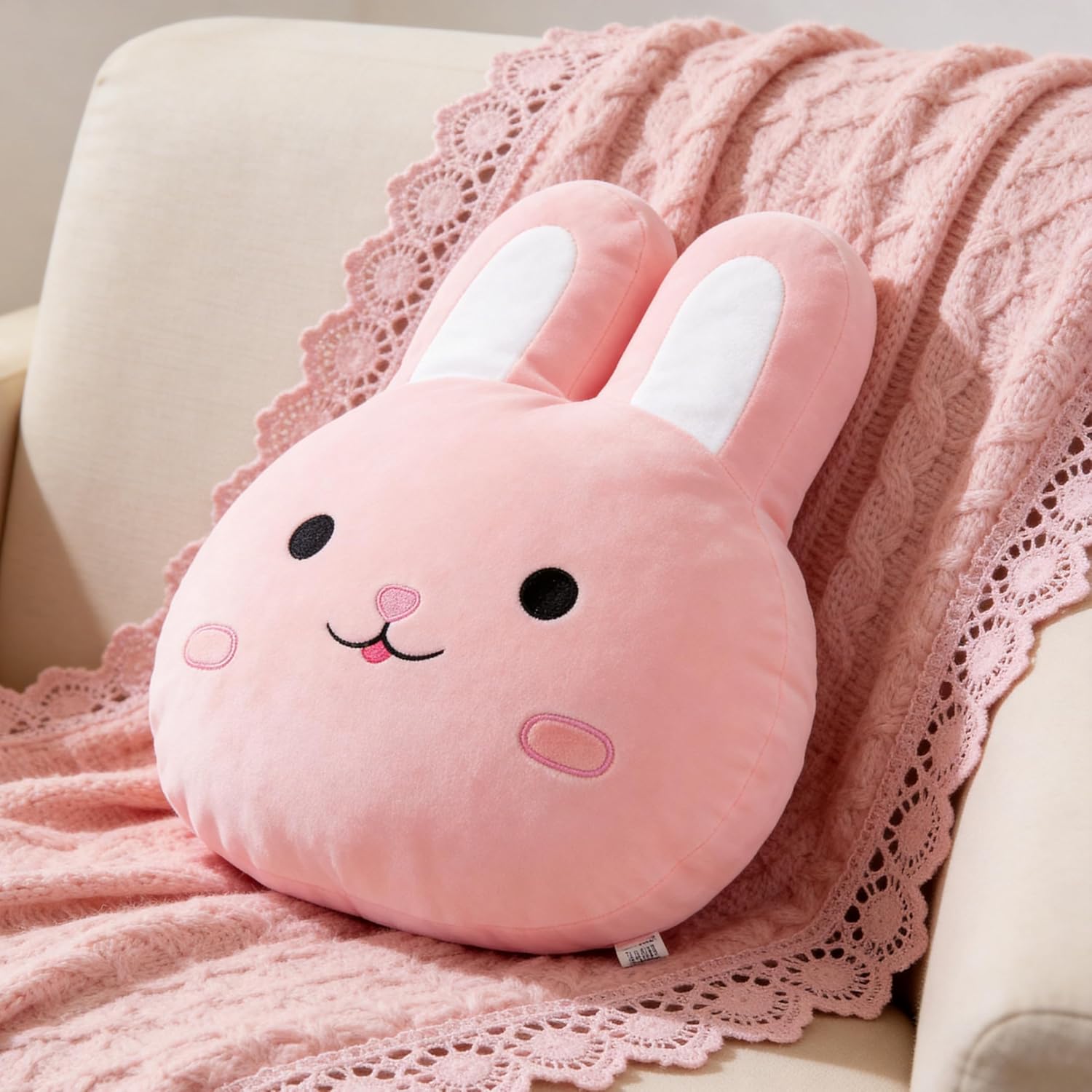 Lazada Easter Bunny Rabbit Pillow Toys Bunny Rabbits Gifts Pink Bunnys Plush 10 Inches…Stuffed Toys