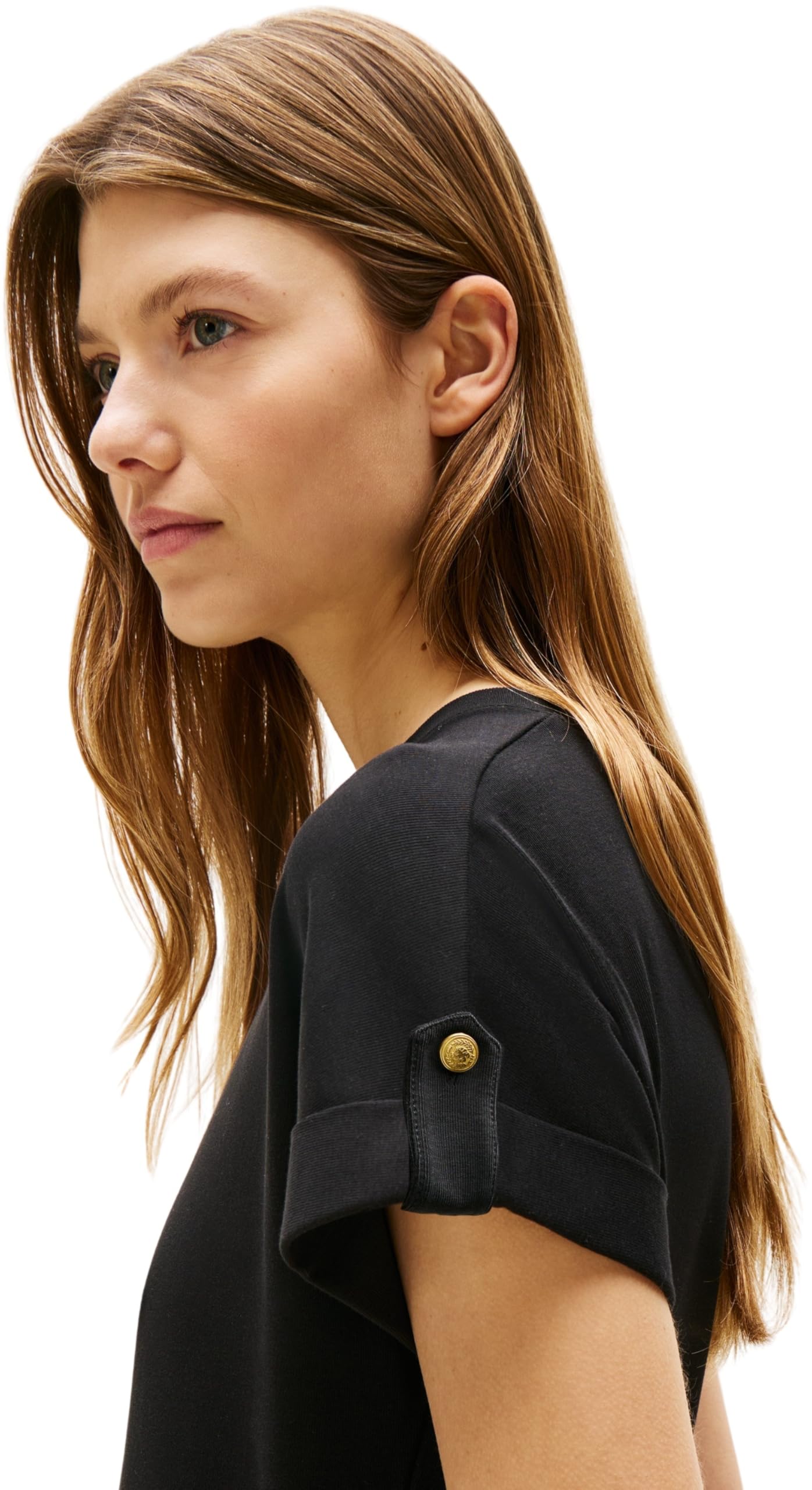 Tommy Hilfiger Vestido Mujer Modern Cody Midi Mix Fit & Flare