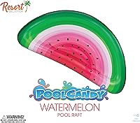Vista 9 de Balsa gigante de 72" sandía Slice Island Pool Balsa