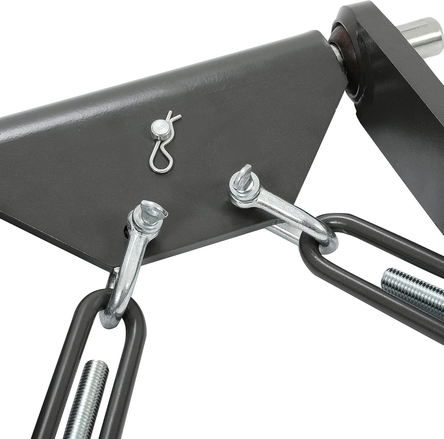 KUAFU 3 Point Hitch Kit Compatible with Kubota BX Tractors Models Heavy Duty Steel Powder Coated Gray