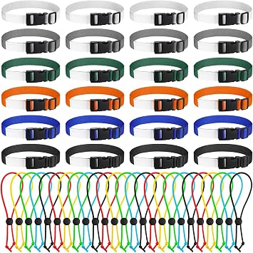 Lineshading 49 Pcs Laundry Straps with Sock Clips Set Laundry Accessory