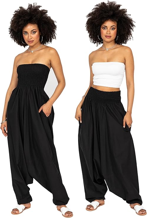 harem pant romper