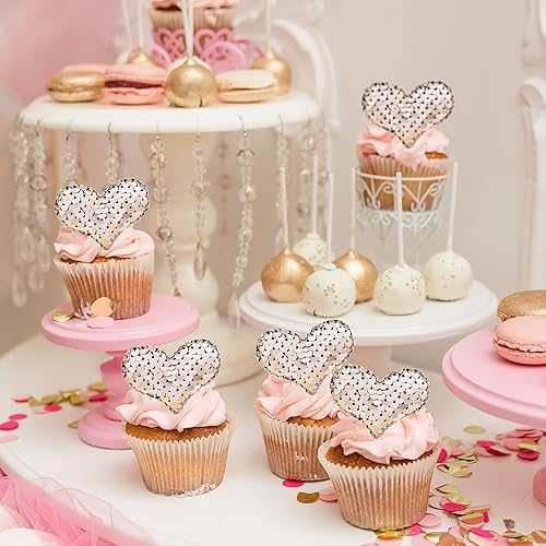 Vista 145 de 36 piezas de decoración de cupcakes para el día de San Valentín, dulce amor, San Valentín, para el día de San Valentín, fiesta de cumpleaños