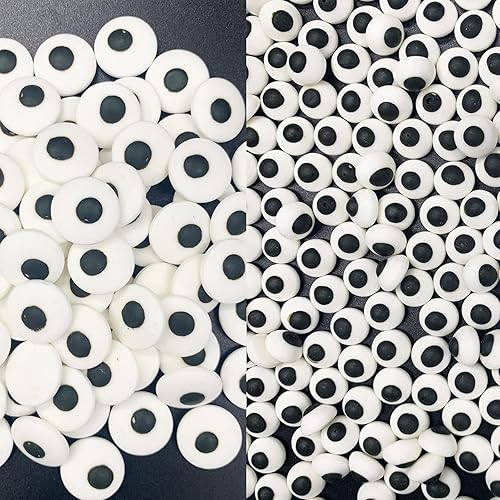 Miniatura 4 de Weraru 2 botellas de globos oculares de caramelo, bolas de ojos, dulces, cupcakes, decoración de galletas, postres, decoraciones para Navidad,