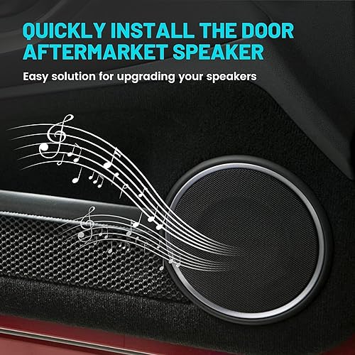 Miniatura 7 de NuIth Arnés de cable de altavoz delantero y trasero para Toyota Camry/RAV4/Tacoma/Corolla/Highlander/Avalon, arnés de altavoz de tweeter Dash para