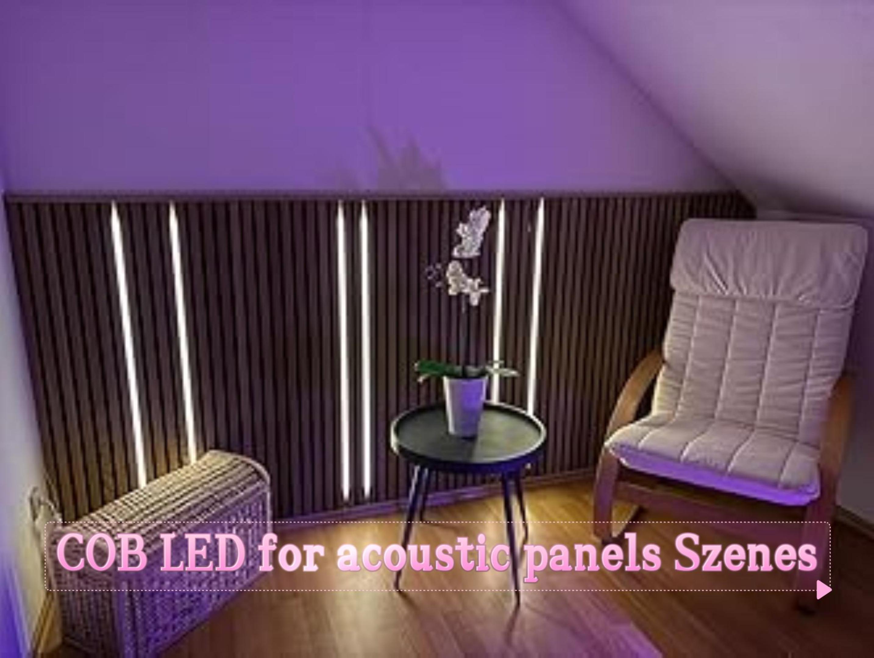 Lichaser COB LED Strip Light, 6 Rolls of 3000K Flexible COB LED