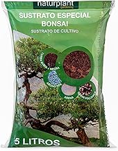 Special Bonsai Substrate. 5 litres. Composed of Blonde and Black Peat, Sand, Gravel and compost. Ideal for the healthy growth of your bonsai. Naturplant.
