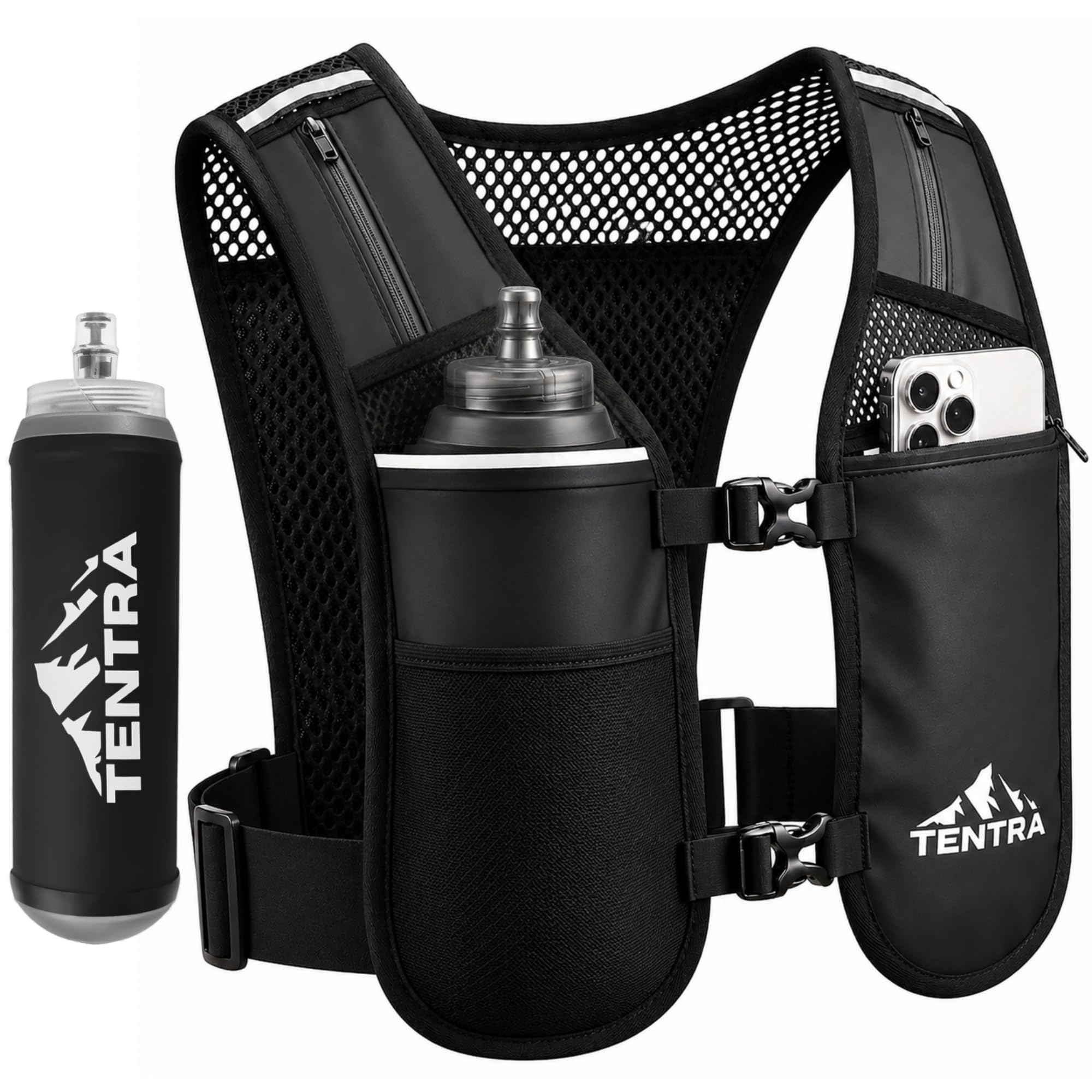 TENTRA Running Phone Holder Vest