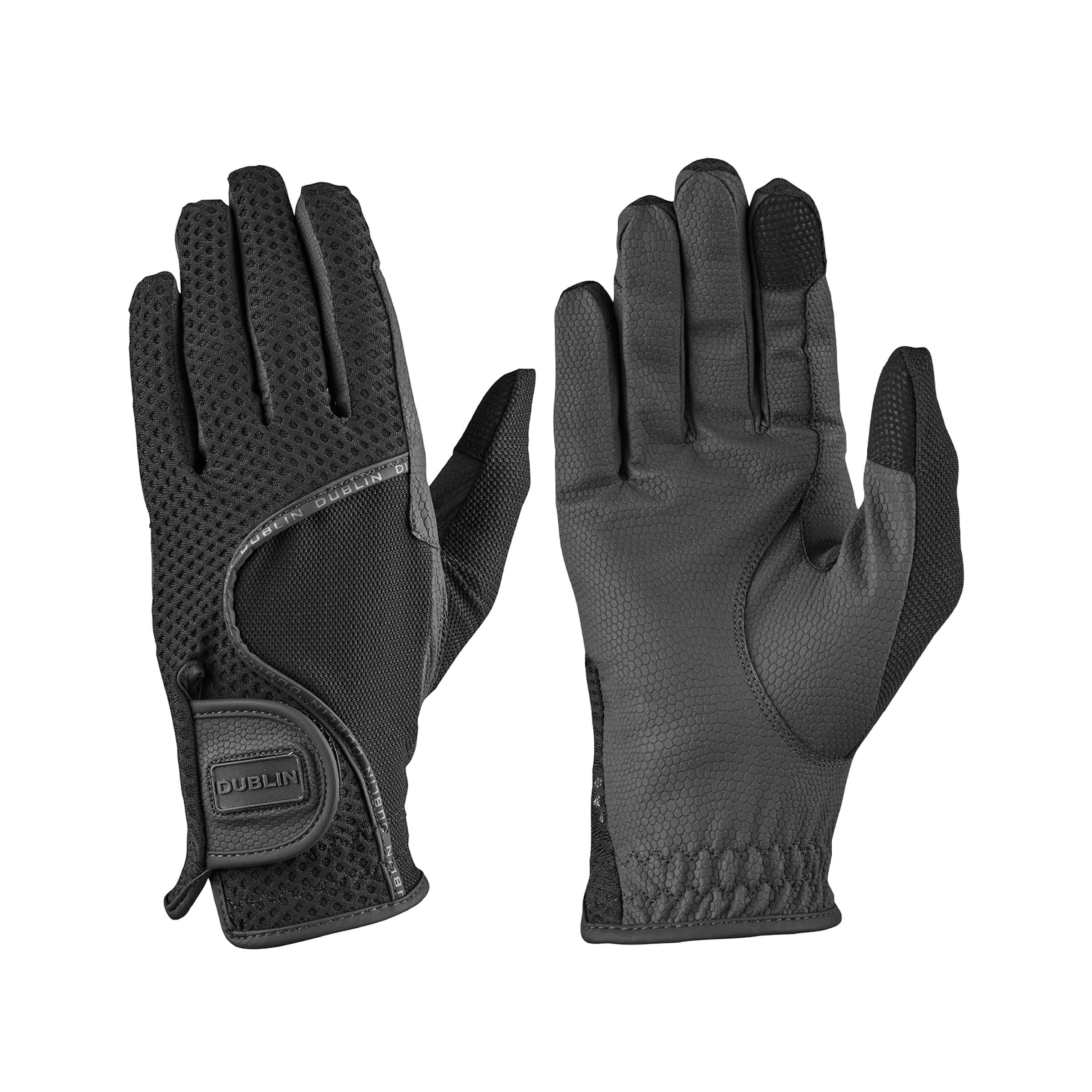 Dublin Airflow Honeycomb Gloves, Black, Extra Small/5