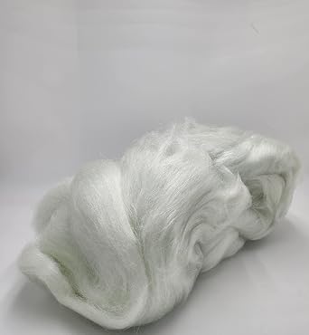 YANTRA Lab Laboratory Quartz Fiber Glass Wool Long Strand High Temperature Catalytic Filler Filtration 1 LB