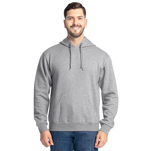 Fruit of the Loom EverSoft Fleece Pullover Hooded Sweatshirt