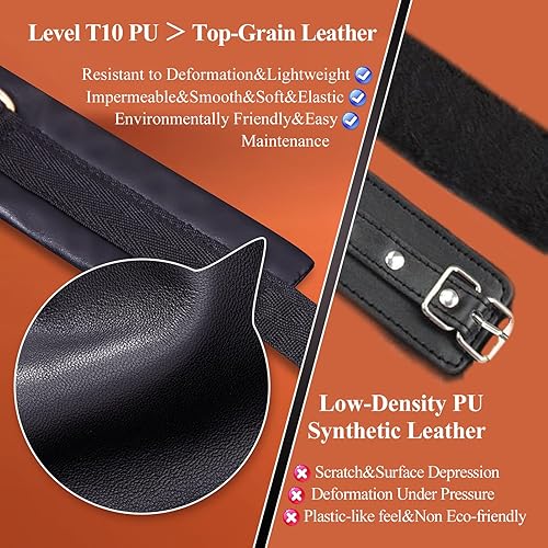 Miniatura 18 de Utimi Under The Bed Bondage Restraints Sistema negro