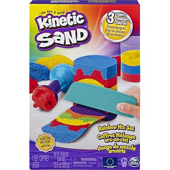 kinetic sand folding