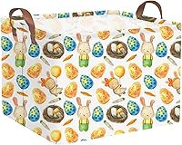 Vista 35 de FXOLCSHE - Canasta rectangular rosa de alpaca, canasta de lavandería impermeable plegable para guardería, canasta de juguetes para habitación