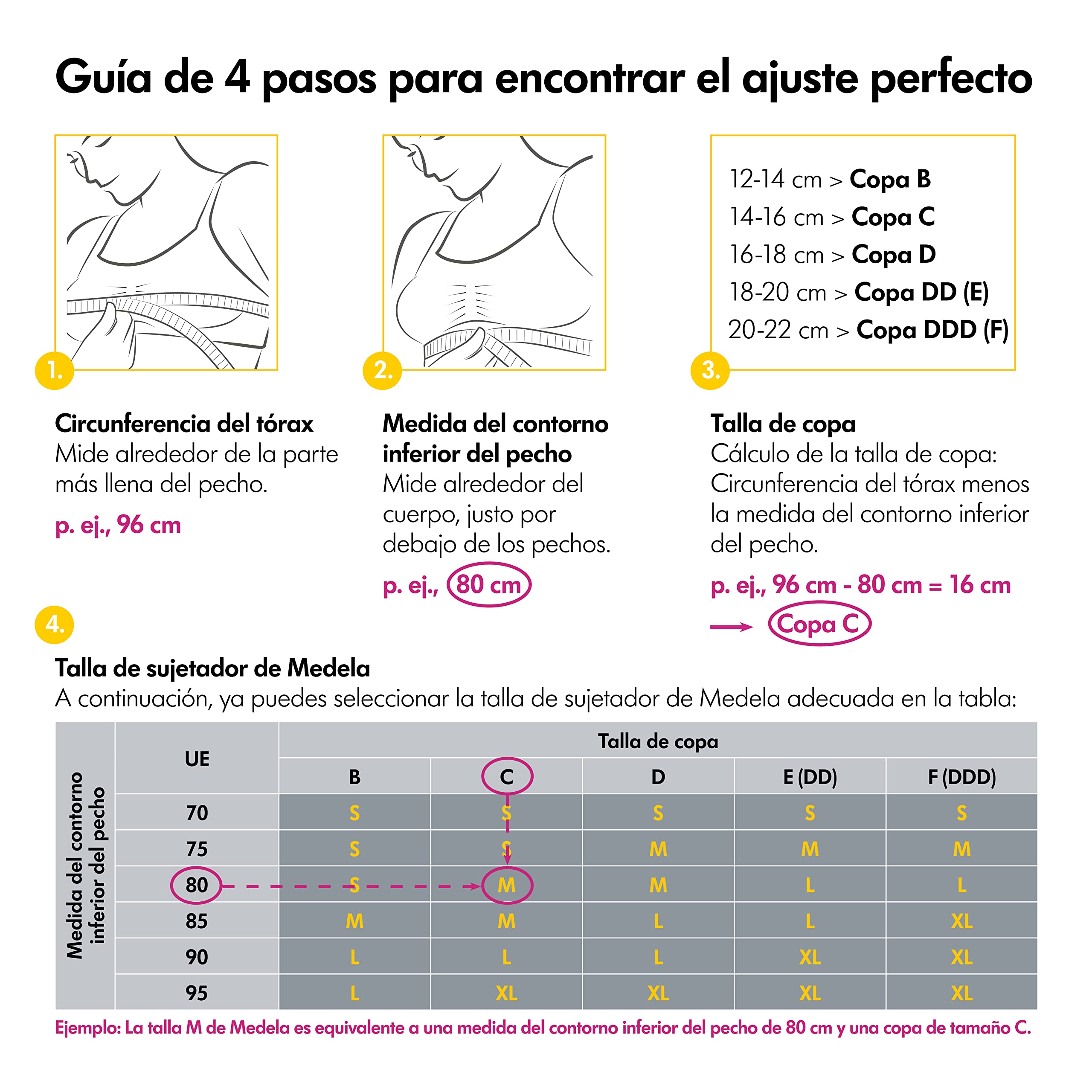 Medela Sujetador Comfy De Lactancia Sin Aros - Tejido Transpirable Y Adaptable Para Embarazo Y Postparto (Talla XL Negro)