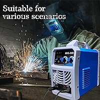 Vista 7 de Soldador MIG 205Amp Inversor Digital IGBT Stick MMA Soldador, 110V Dual Voltaje Inicio Caliente Máquina de Soldadura Portátil