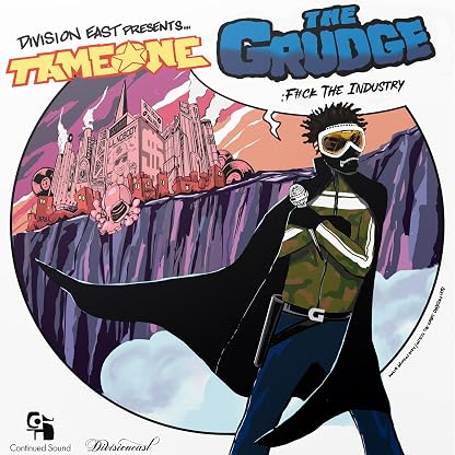 GRUDGE por Tame One, capa do álbum