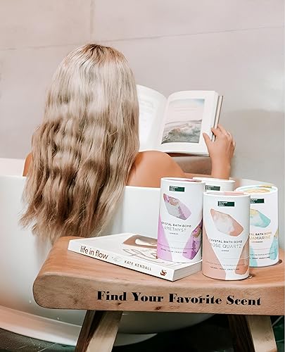 Miniatura 5 de Summer Salt Body - Bombas de baño de cristal de primera calidad, hechas en Australia, regalos de Navidad o cumpleaños para mujeres y hombres,