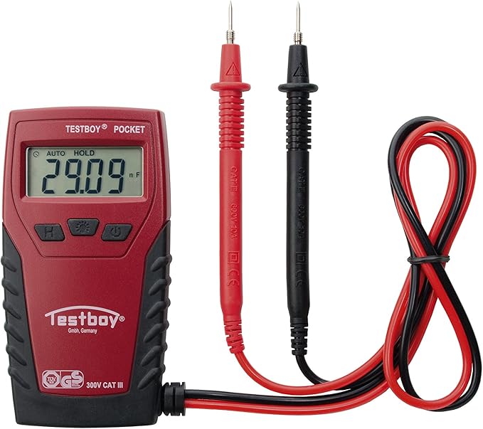 Testboy TB Pocket Digitale Multimeter | MEET- EN ONTWERPINSTRUMENT