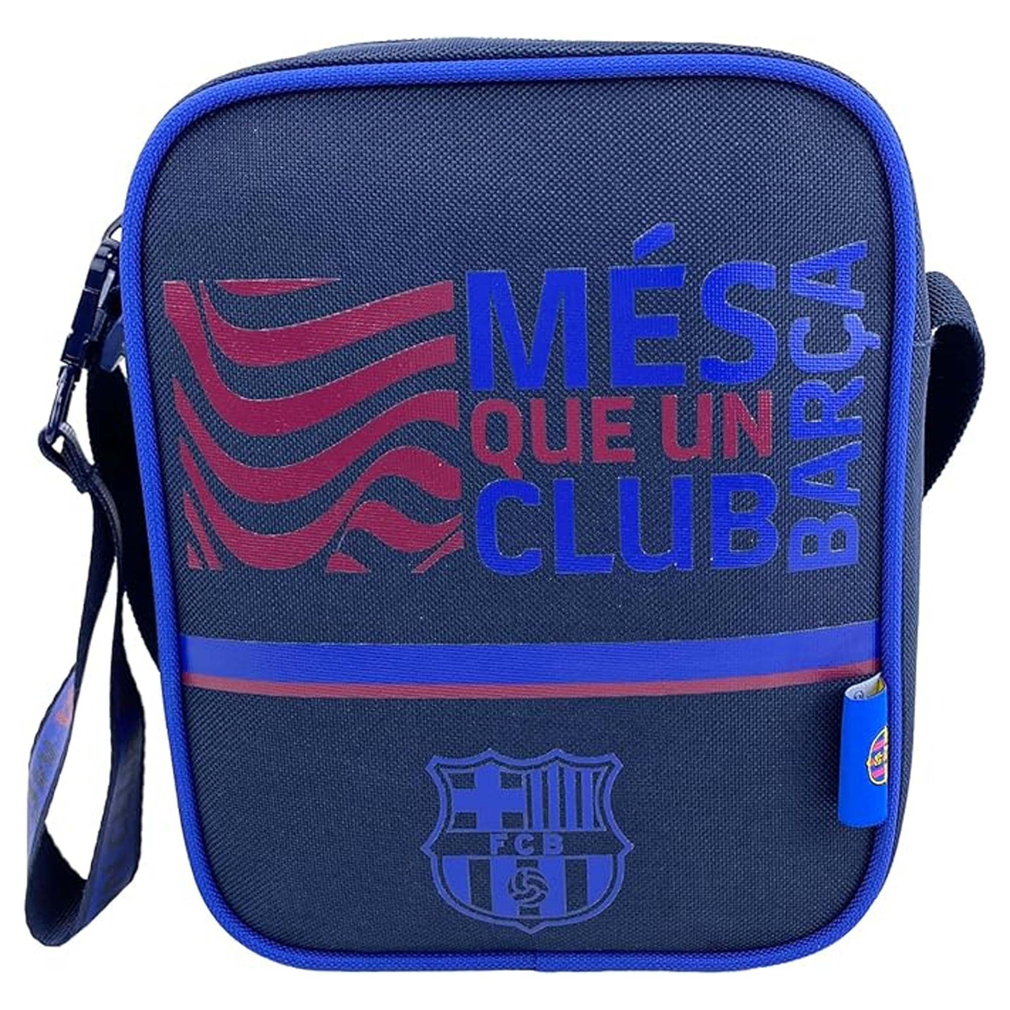 CYPBRANDS FC Barcelona, Bandolera, Bolso, Complementos, Fútbol, Color Blaugrana, Producto Oficial