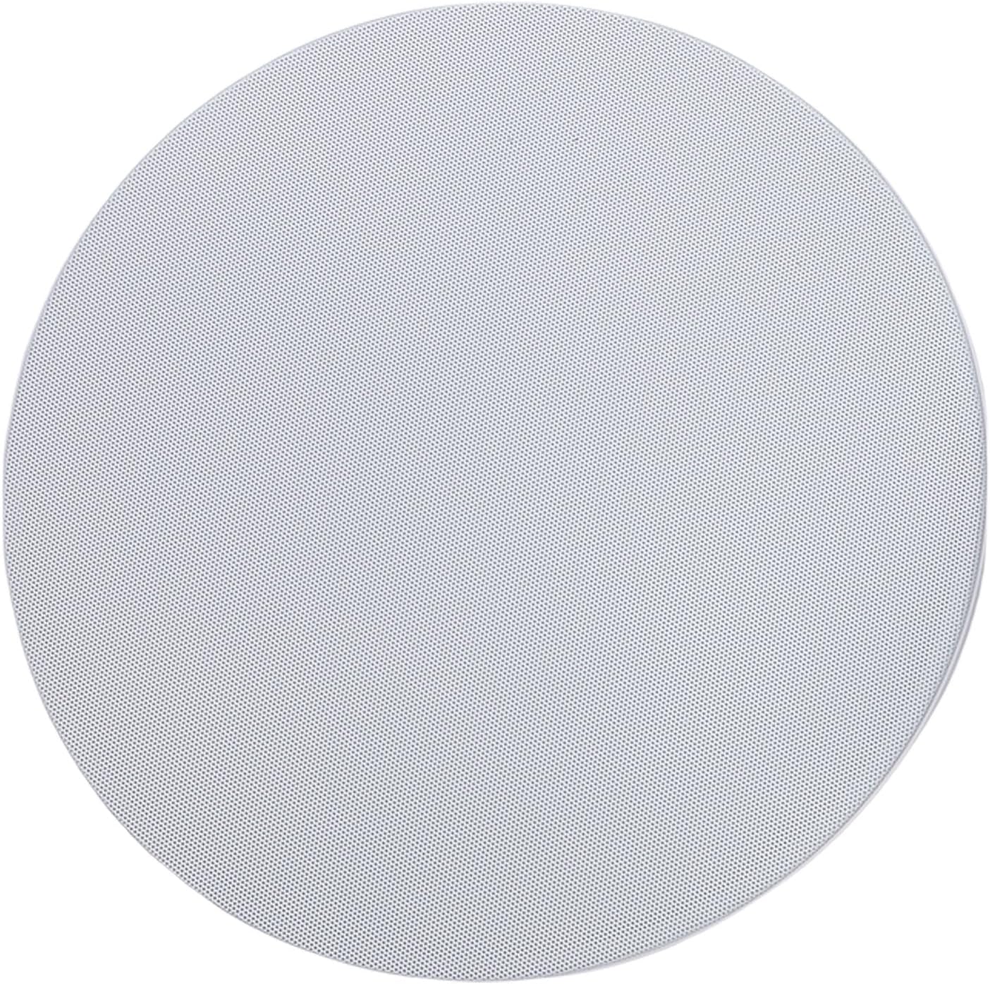 2PCS Ceiling Speaker Grille Covers, Magnetic Round Metal Speaker Grill Covers, Mounting Base for in Wall Home Theater & Car Ceiling Installation, OD 280mm White
