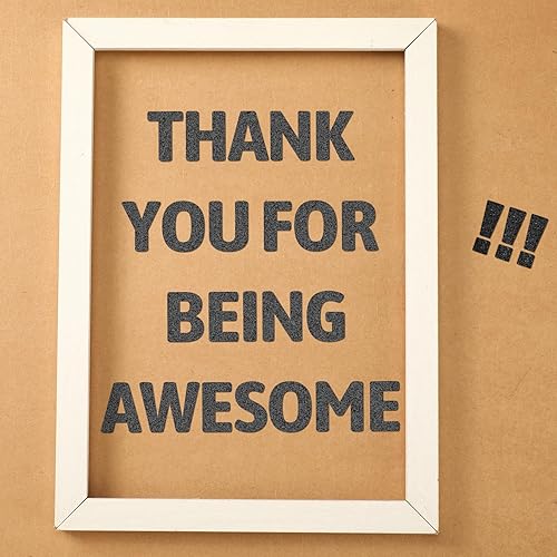 Miniatura 10 de Harloon 232 piezas de 24 hojas de calcomanías de letras grandes con purpurina, letras del alfabeto con letra grande, kit de letras autoadhesivas de