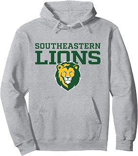 Southeastern Louisiana University Lions Stacked Pullover Hoodie