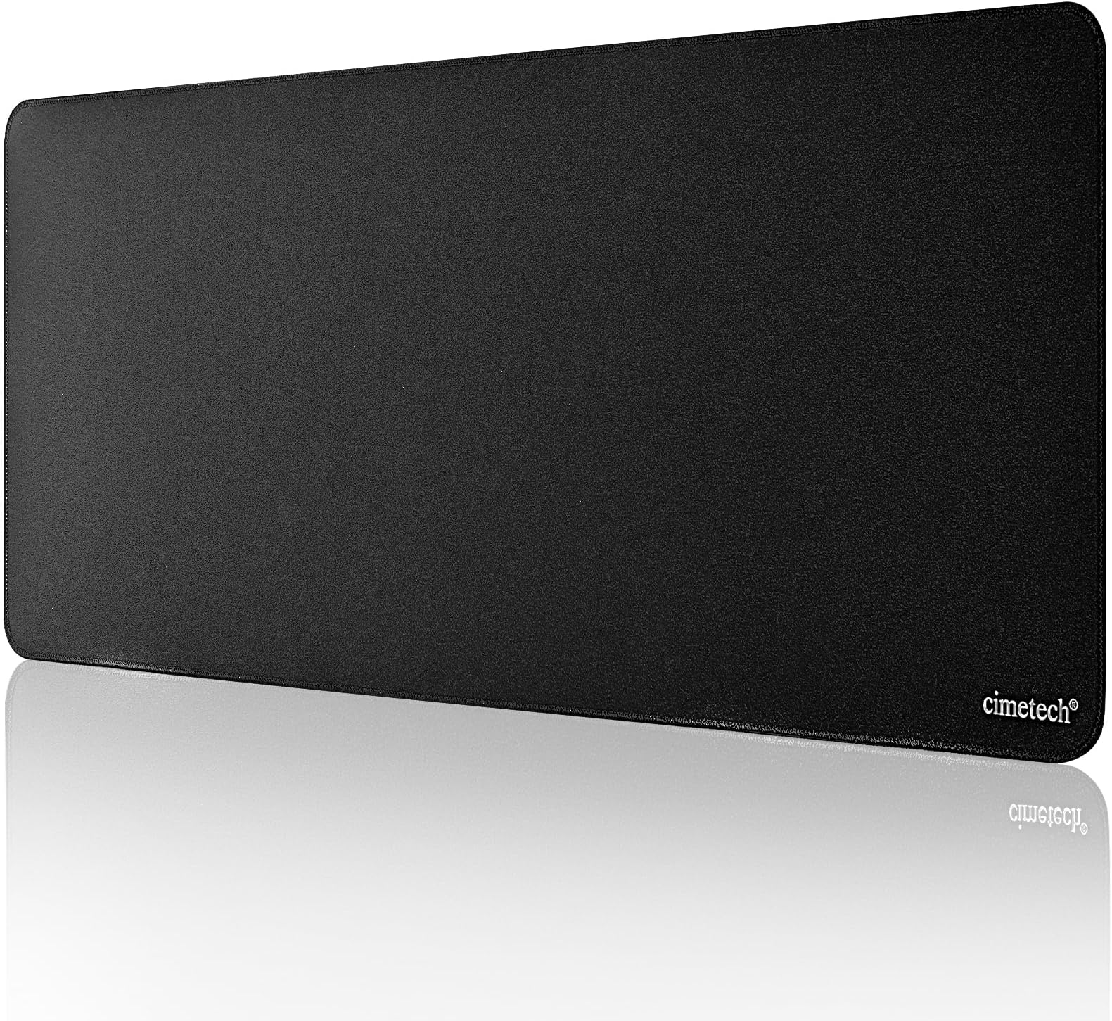 cimetech Gaming Mouse Pad XXL - Boost Your Gaming Performance and Comfort, Superfine Fiber Desktop Extended Large MousePads Waterproof Keyboard Desk Mat with Non-Slip Base - Black