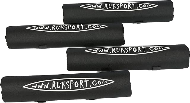 Ruk Sport Roof Bar Fitting Canoe or Kayak (2 Pads)