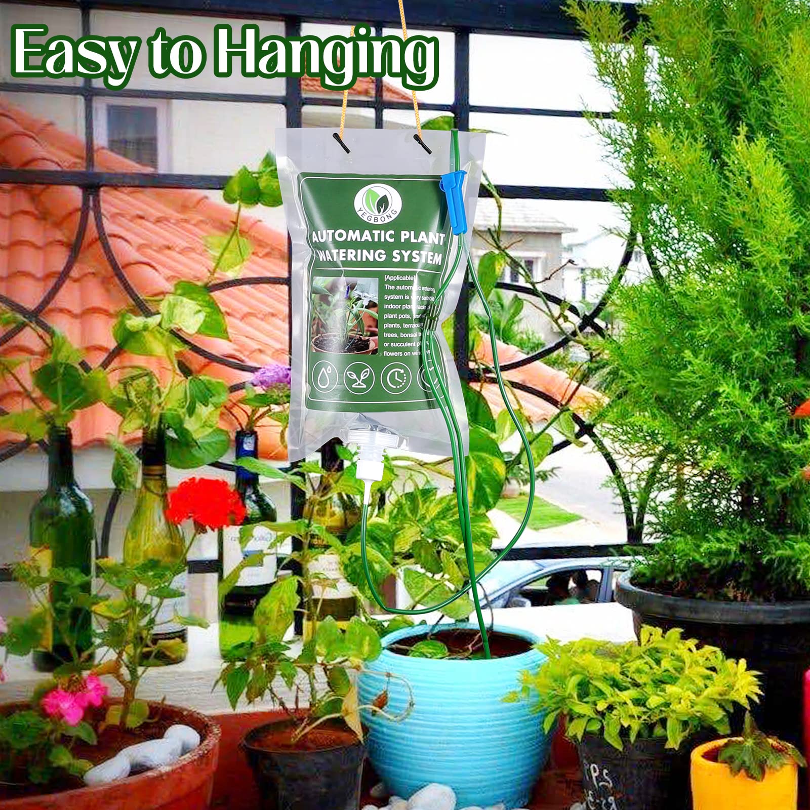 15Pcs Arroseurs Automatiques Plantes Avec Vannes Système D’irrigation