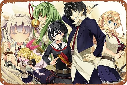 Fudou Nomura Busou Shoujo Machiavellianism Armed Girl's Machiavellism Tsukuyo Inaba Rin Onigawara Satori Tamaba Mary Kikakujou Warabi Hanasaka