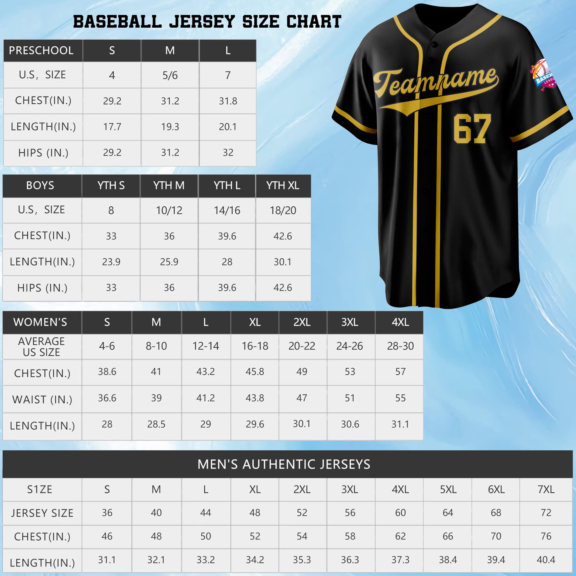 Custom Baseball Jersey Personalized Stitched/Printed Number Name Logo Softball Shirts for Men Women Youth Kids - 4